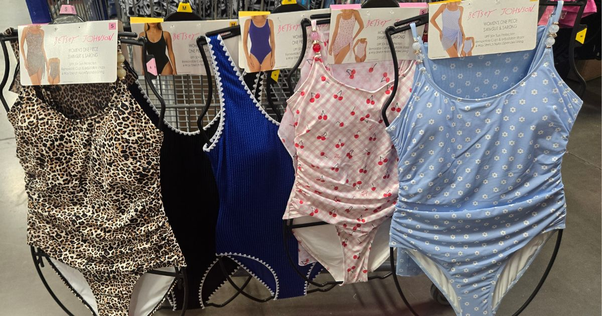 HOT Sam’s Club Swimwear Price Drops | Betsey Johnson Styles Just $12.91
