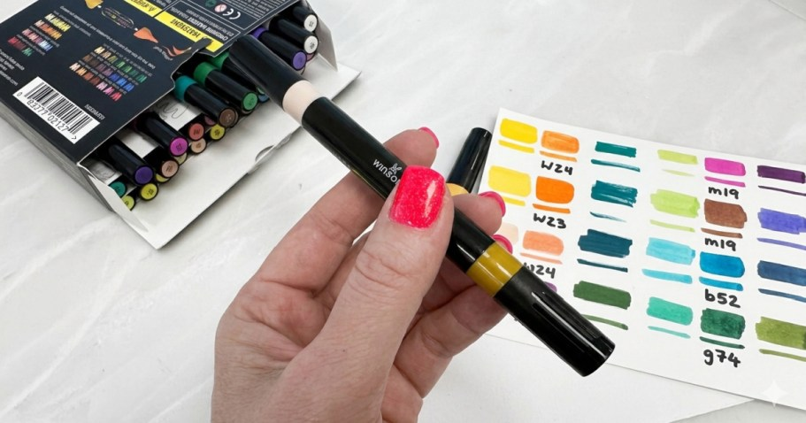 Dual-Tip Paint Markers 24-Pack Just $4.99 on Amazon (Reg. $10)