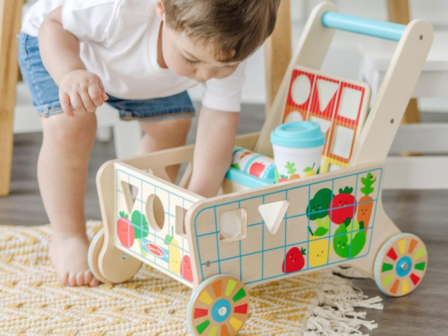 Melissa & Doug Shape Sorting Grocery Cart from $25.98 Shipped (Reg. $82)