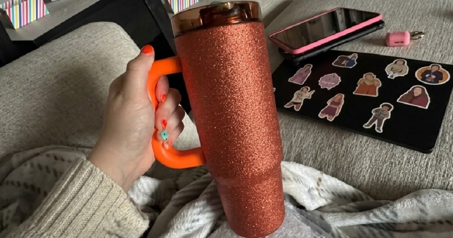 These Ozark Trail Glitter Tumblers Dropped to ONLY $5.56 on Walmart.com