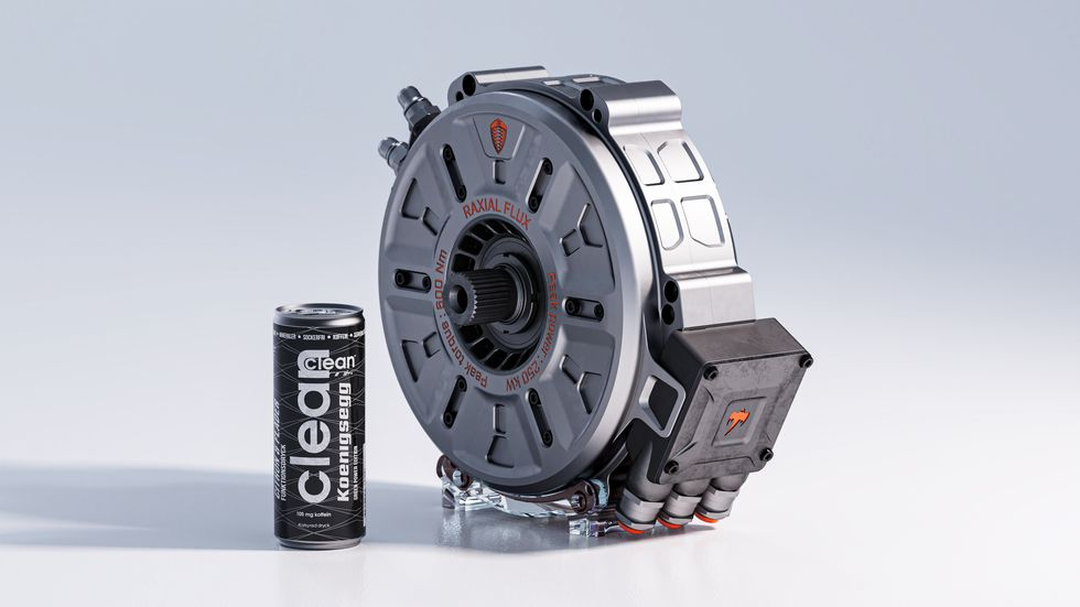 Koenigsegg's Tiny Electric Motor Makes 335 HP, 443 LB-FT of Torque