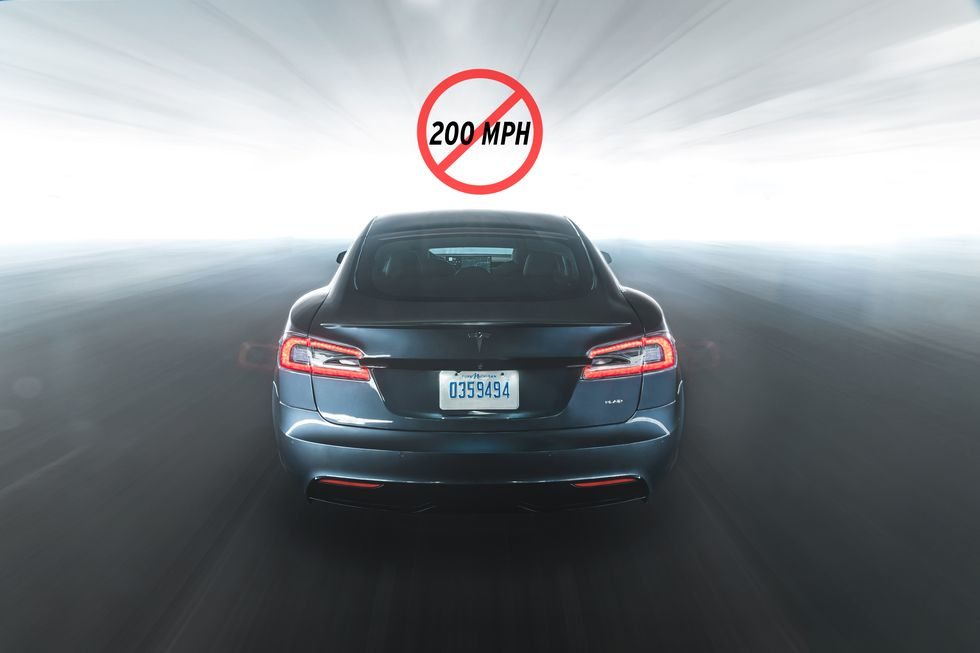 Tesla Model S Plaid Can't Go 200 MPH. And, Trust Us, You Wouldn't Want to Even If It Could