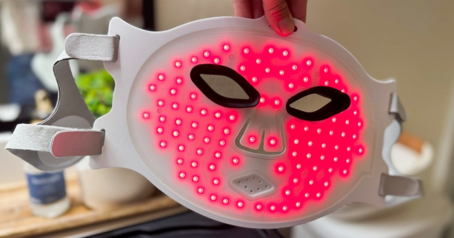 LED Red Light Mask Just $34.99 Shipped on Amazon (Reg. $138)