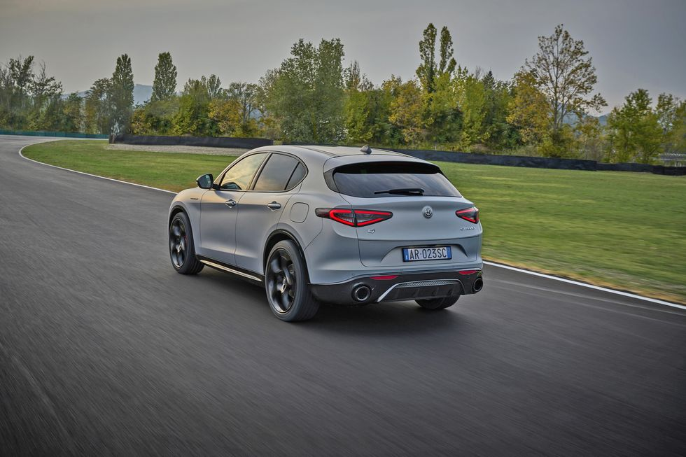 View Photos of the 2024 Alfa Romeo Stelvio Competizione