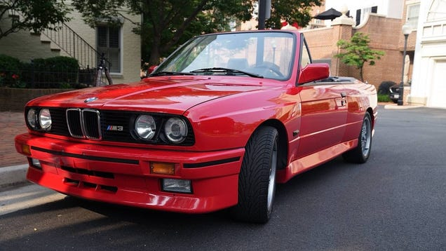 At $127,500, Would You Flip Your Lid Over This 1989 BMW M3 Convertible?