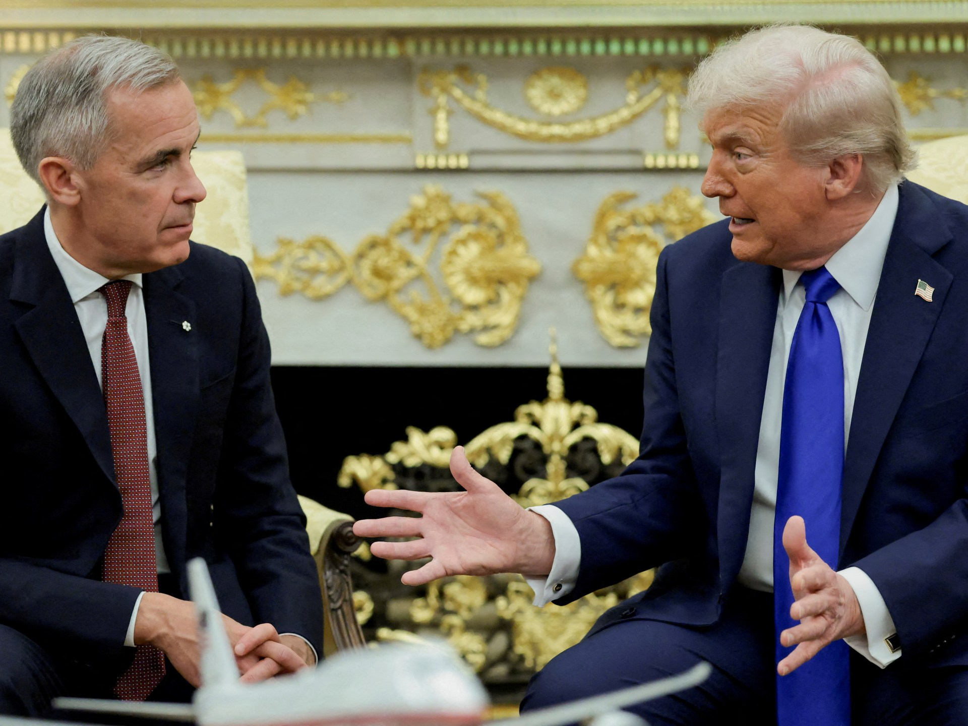 Trump and Carney speak ahead of US tariff deadline