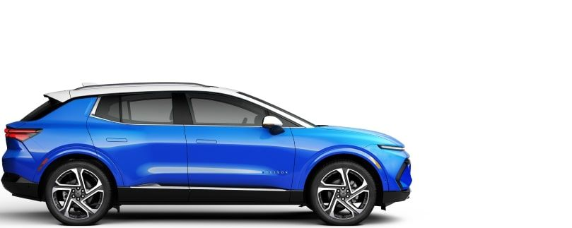 Upcoming Equinox EV Spotted on Chevy's Website in Bold Color