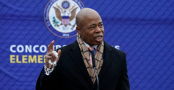 NYC Mayor Adams Weighing Covid Booster Mandates in April