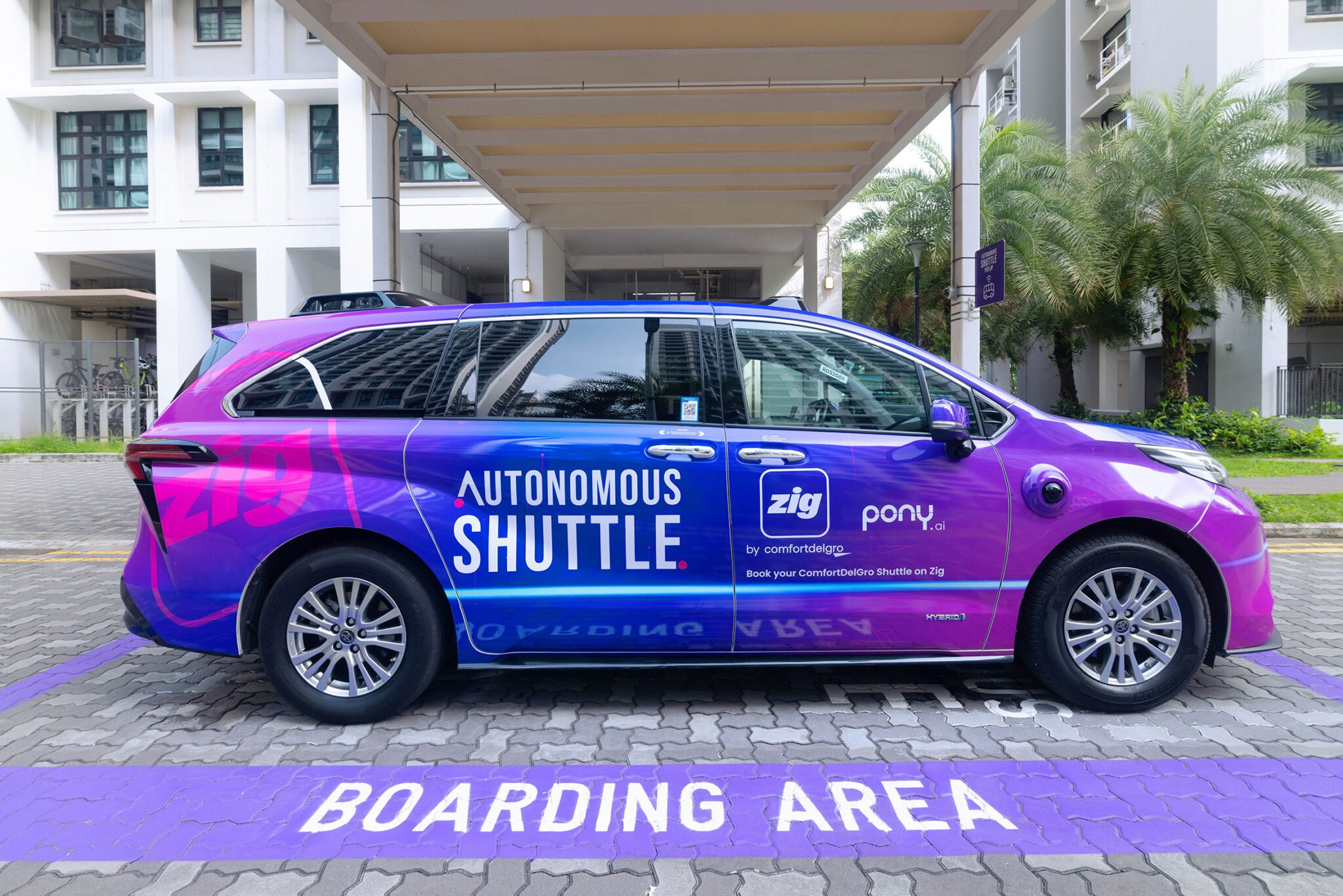 Pony.ai opens Singapore robotaxi service to public