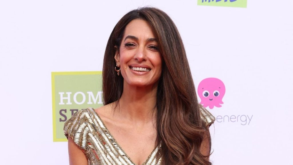 Amal Clooney’s Vintage Mugler Fringe Top Hangs by a Single Strap in Italy
