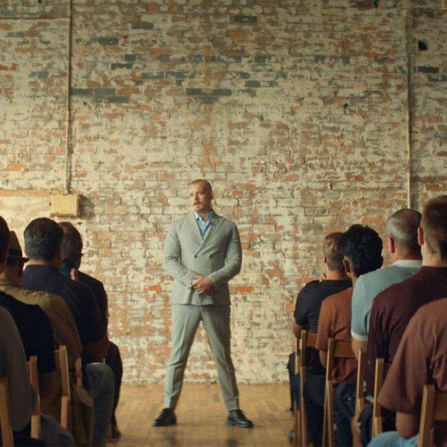 Russell Tovey’s heads for another award with his performance in ‘I AM THE PRIZE’ a new short film by Sai Karan Talwarn