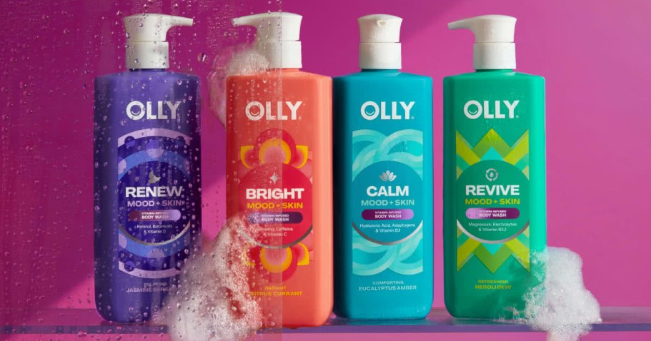 OLLY Body Wash Just $4.98 Shipped on Amazon (Reg. $10)