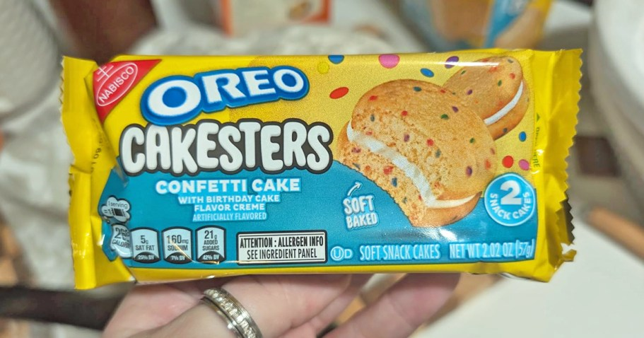 OREO Cakesters Confetti Cake 5-Pack Just $3.44 Shipped on Amazon