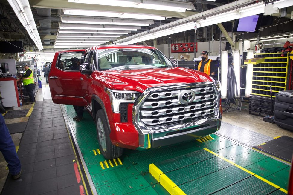 2022 Toyota Tundra Production Starts in Texas