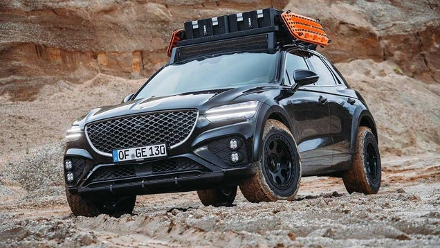 Overlanding In A Genesis GV70 Is One Classy Way To Go Camping