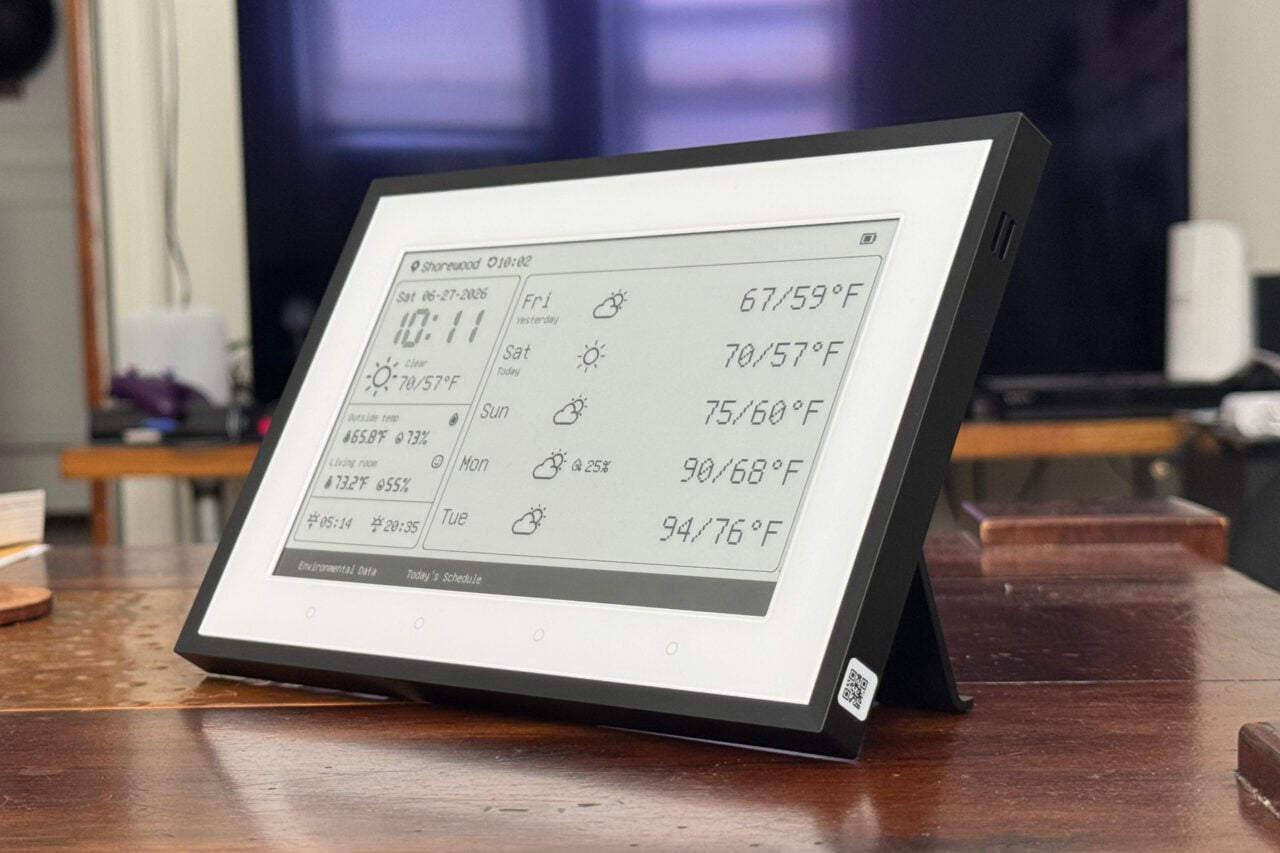 SwitchBot Home Dashboard Review: An E Ink Smart Display for the Weather-Obsessed