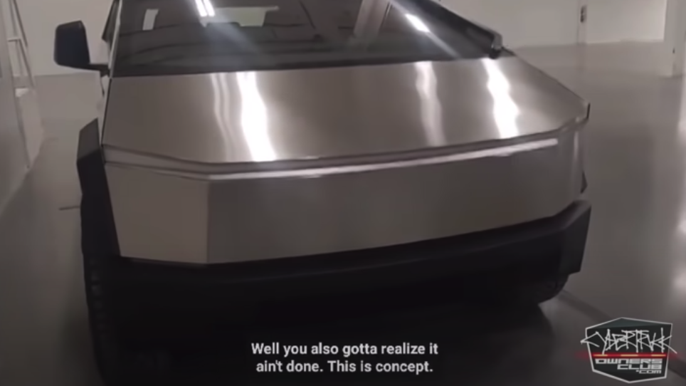 Tesla Cybertruck Video Reveals That There Is at Least One Cybertruck