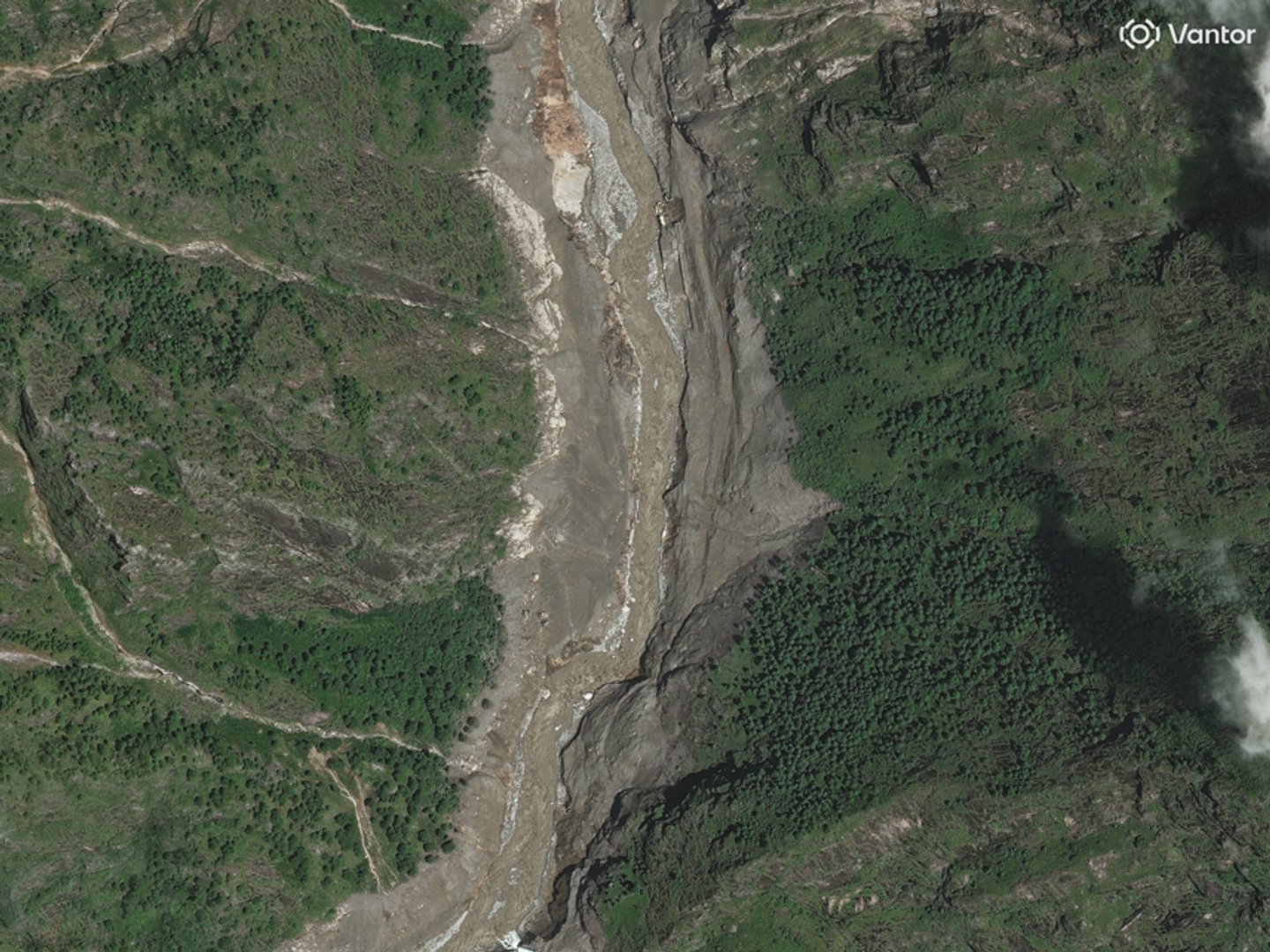 Before and after images show catastrophic impact of Nepal flash floods