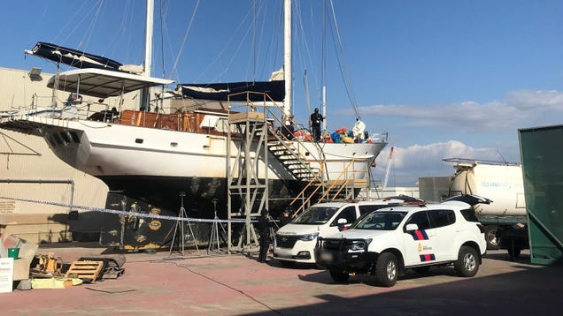 Australian Police Found More Than 500 LBS Of Cocaine In A Seized Yacht