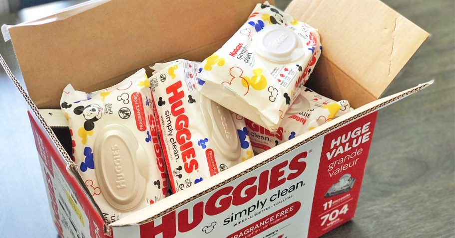Huggies Baby Wipes 704-Count Box Just $12.69 Shipped on Amazon