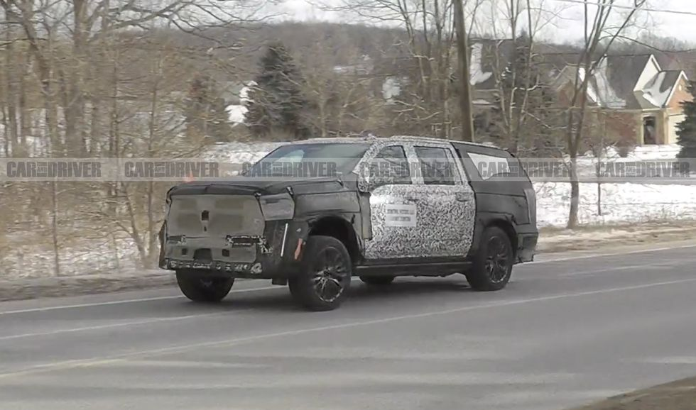 Listen to the Cadillac Escalade V's Burly Supercharged V-8