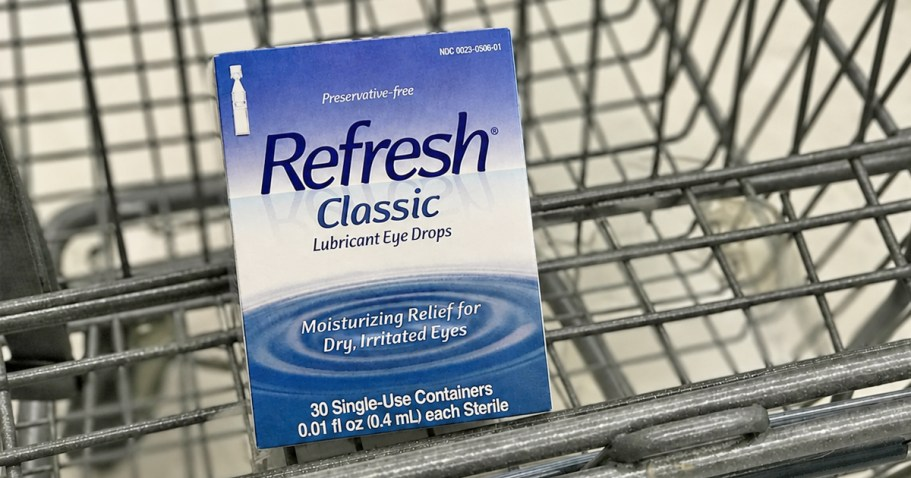 Refresh Single-Use Eye Drops 30-Pack Just $3.62 Shipped on Amazon (Reg. $15)