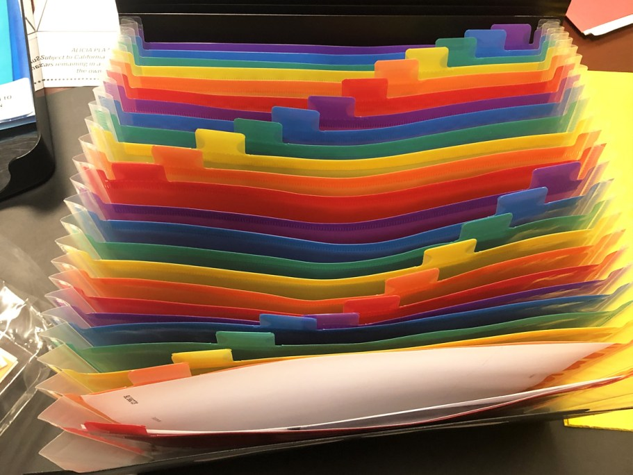 Expanding Accordion File Organizer Just $11.89 on Amazon