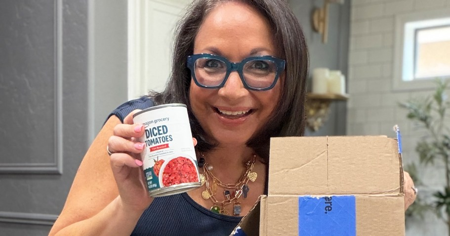 Amazon Grocery Diced Tomatoes Only 72¢ Shipped