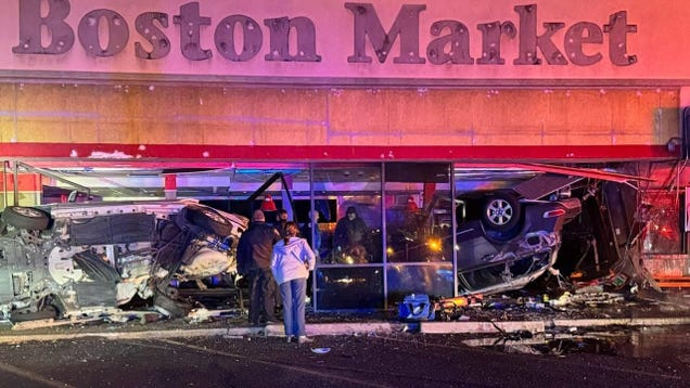 This Could Be The Most Massachusetts Car Crash Ever