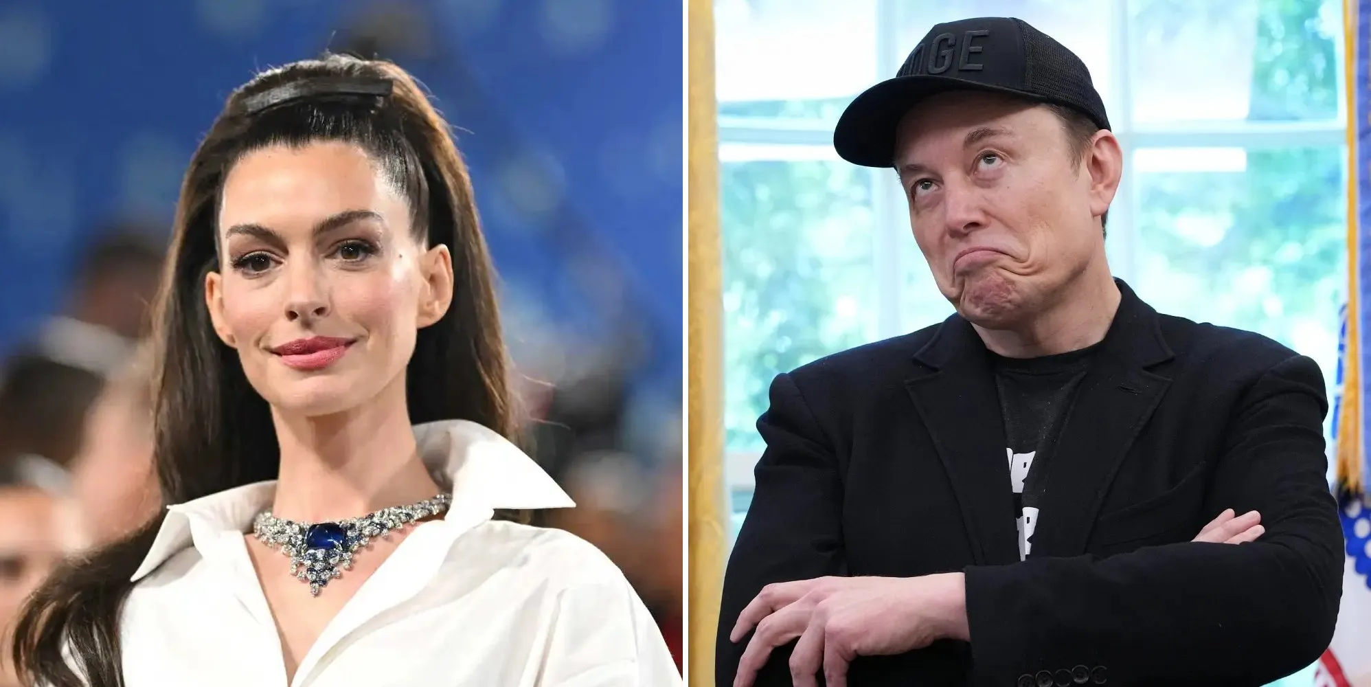 Elon Musk brands Anne Hathaway ‘marionette’ over resurfaced LGBTQ+ speech