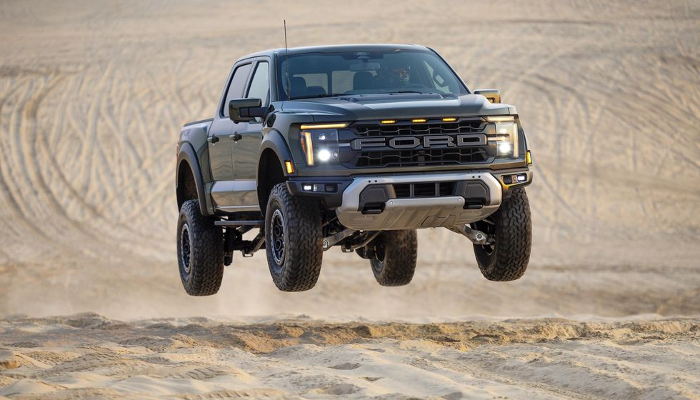 2024 Ford F-150 Raptor Has a Fresh Look and Cool New Shocks
