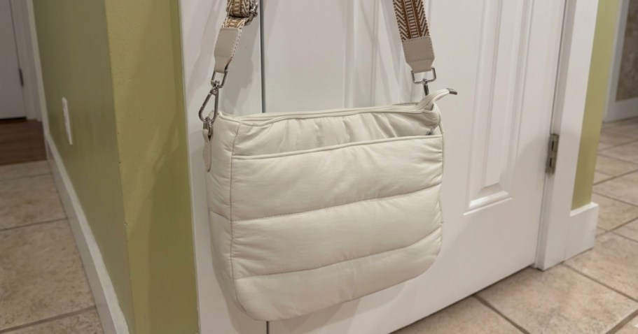 Puffer Hobo Crossbody Bag Only $9.99 on Amazon (Reg. $20)