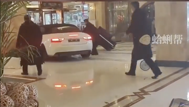 Losing Your Laptop Is Not an Acceptable Reason to Crash Your Car Into a Hotel Lobby