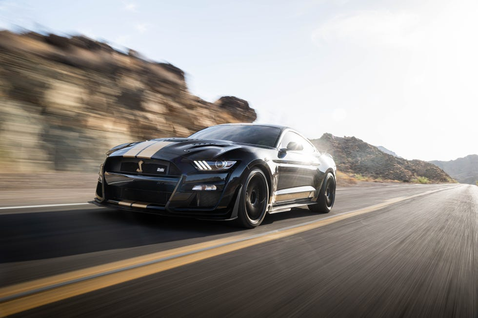 Shelby and Hertz Reveal 900-HP Mustang GT500-H Rental Car