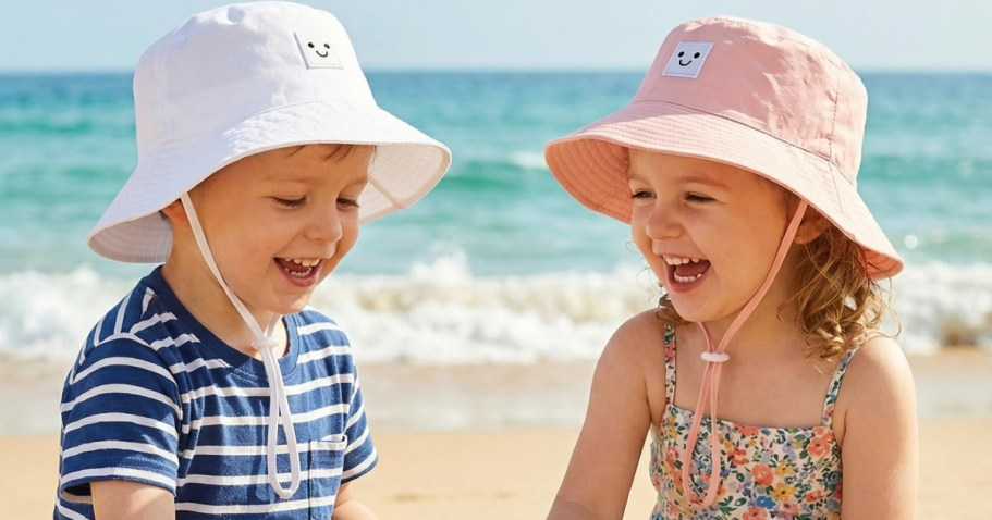 Kids UPF 50+ Sun Hat 2-Pack Just $3.99 on Amazon