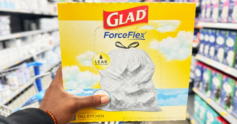 Glad ForceFlex Trash Bags 110-Count Just $18 Shipped on Amazon