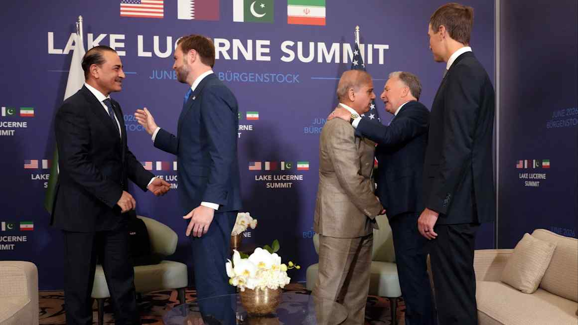 US and Iran conduct tense peace talks in Switzerland