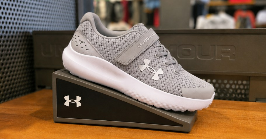 Under Armour Kids Shoes from $23.78 (Perfect for Back to School)
