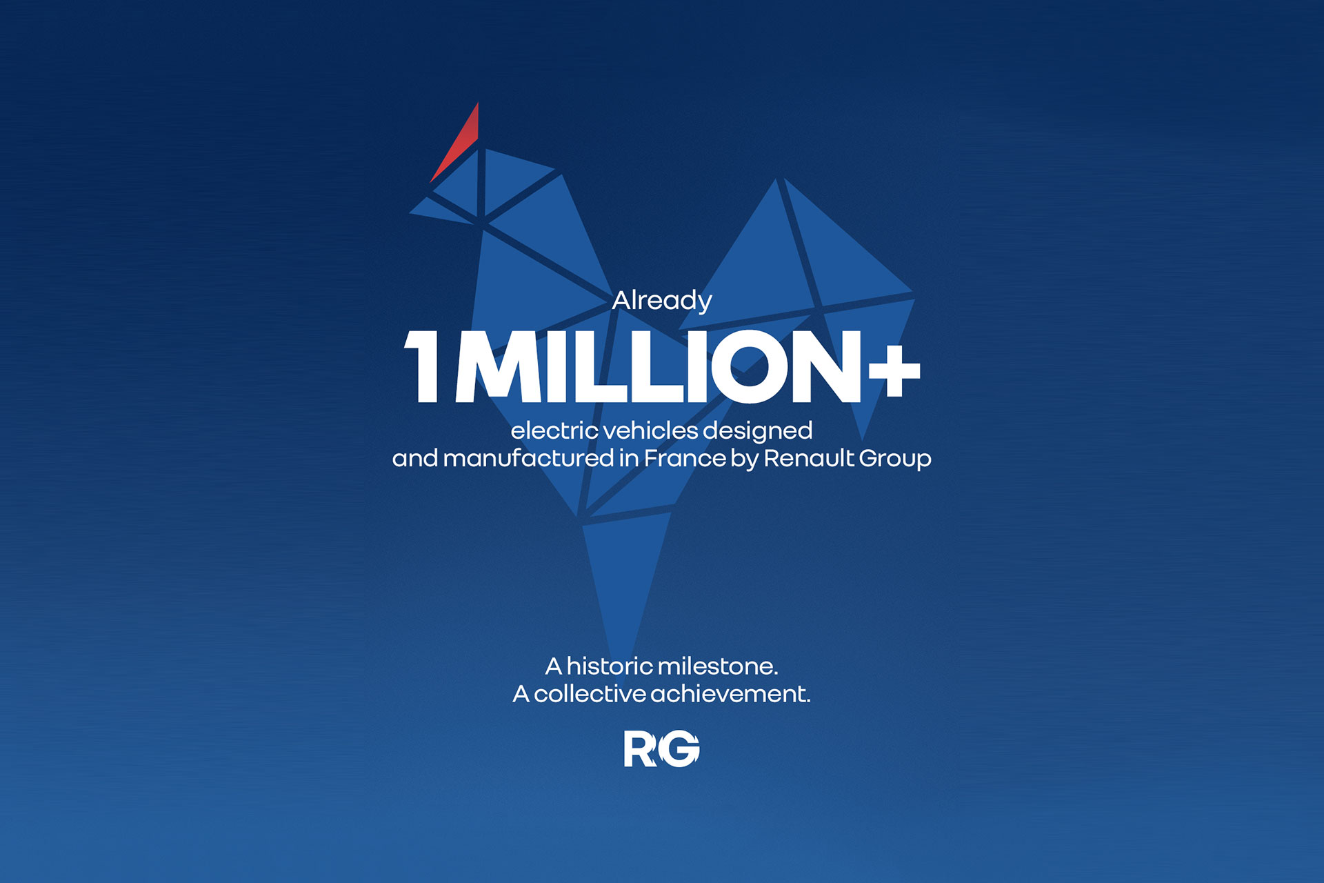 Renault Group marks one million EVs made in France