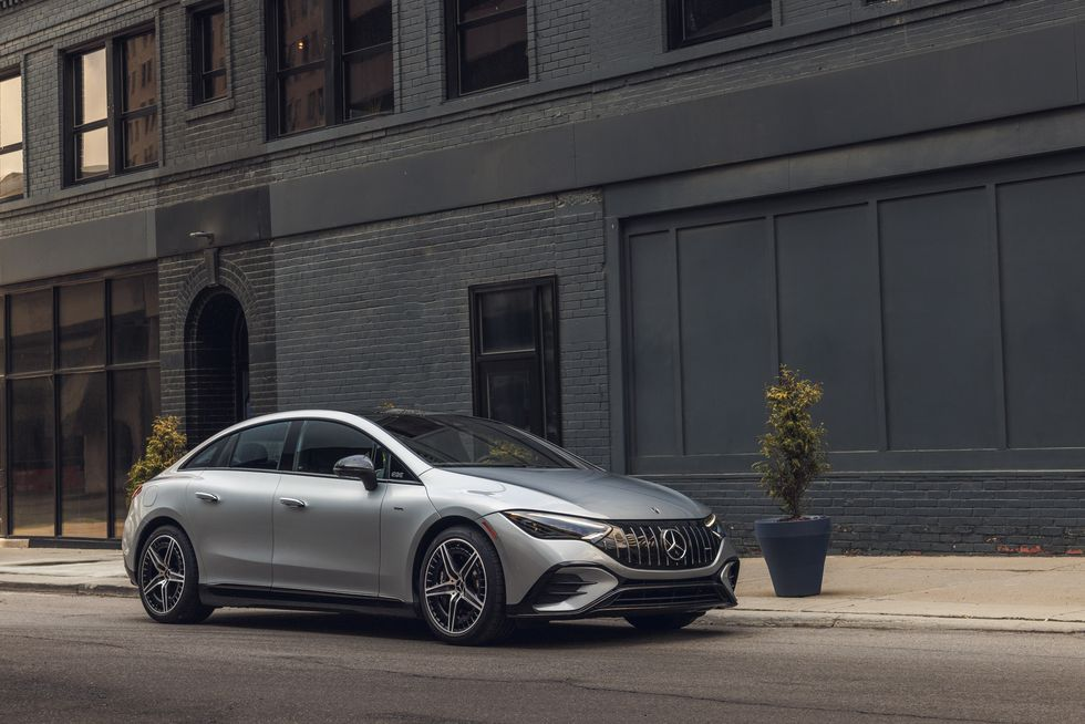 View Photos of the 2023 Mercedes-AMG EQE