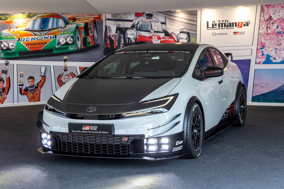Toyota Shows Sporty GR-Modified Prius at 24 Hours of Le Mans