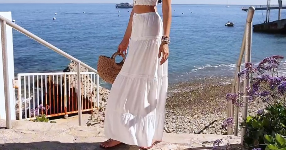 Women’s Maxi Skirts from $10.79 on Amazon (Regularly $33)