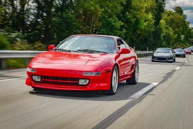 All The Coolest Mid-Engine Toyotas Invaded A New York State Park