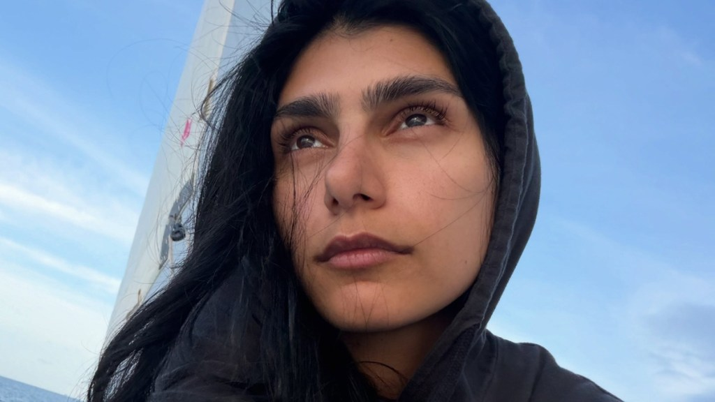 Mia Khalifa’s String Thong Is So Tiny, It’s Practically All Straps