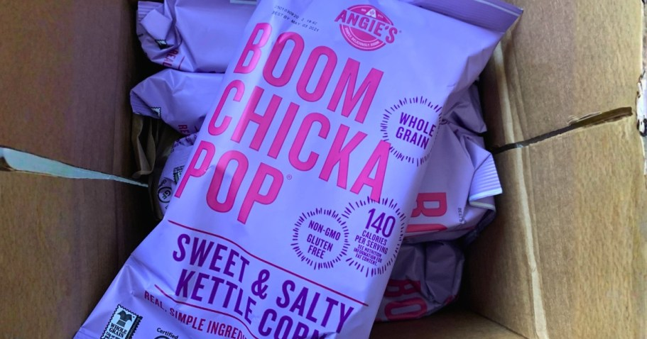 Angie’s BOOMCHICKAPOP Kettle Corn Only $2.74 Each Shipped on Amazon