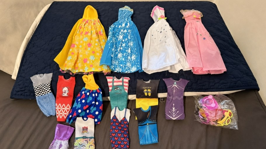 Doll Clothes & Accessories 110-Piece Set Just $11.99 on Amazon (Reg. $22)