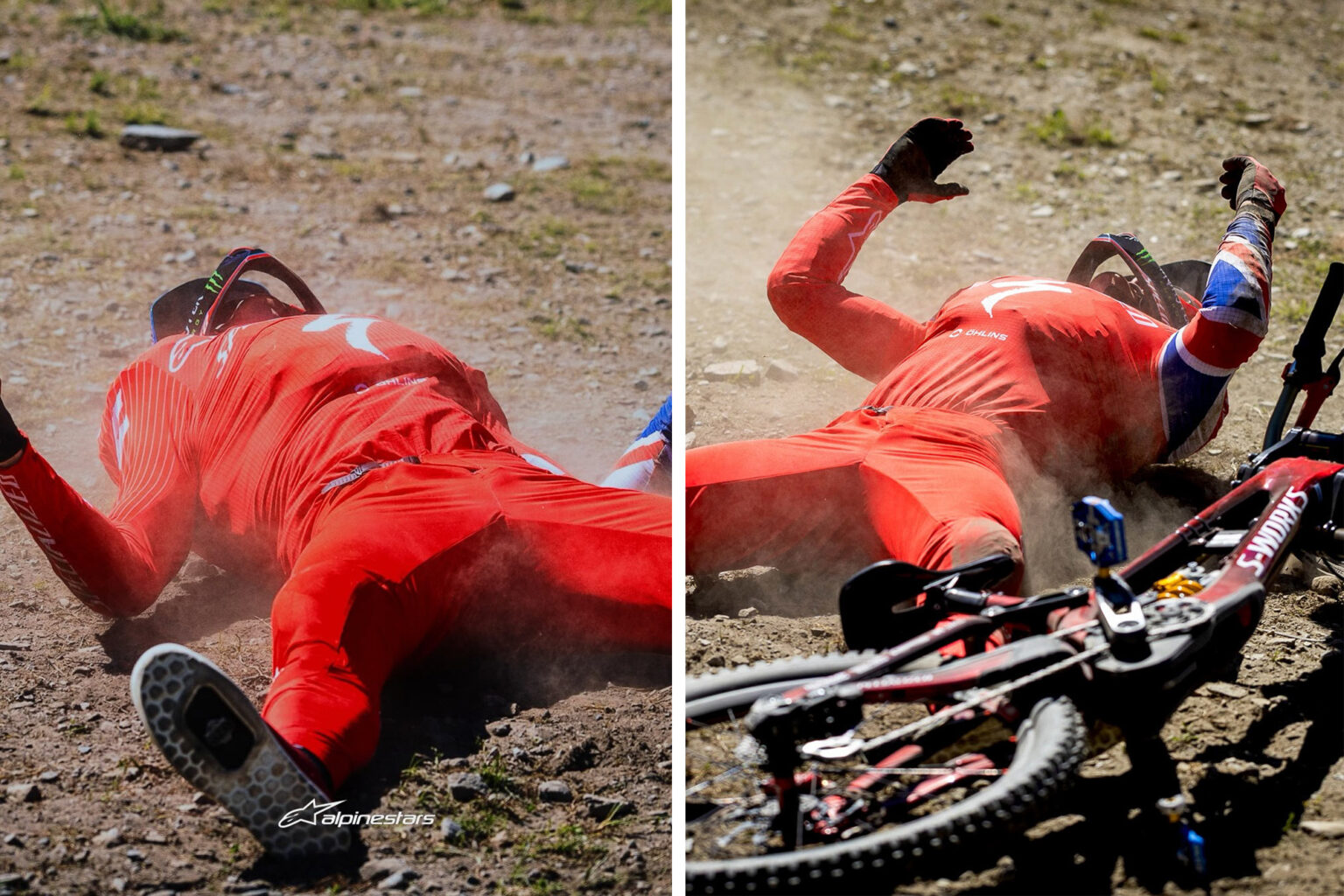 As We Spy Bike Airbag Prototypes, Alpinestars Races World Cup DH in Real Tech-Air MX Vest