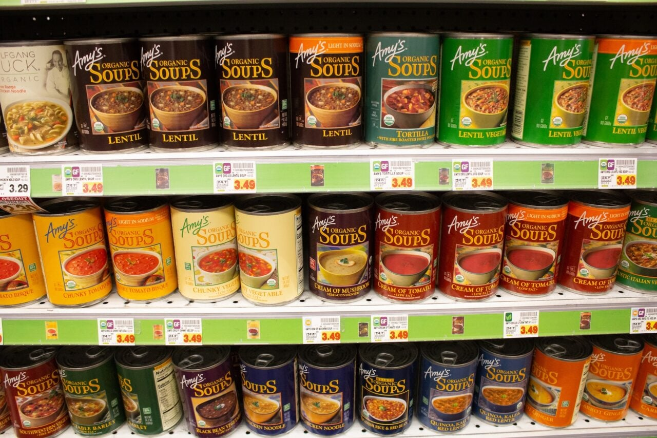 Amy’s Soup Recalled in 27 States Over Spoilage Risk