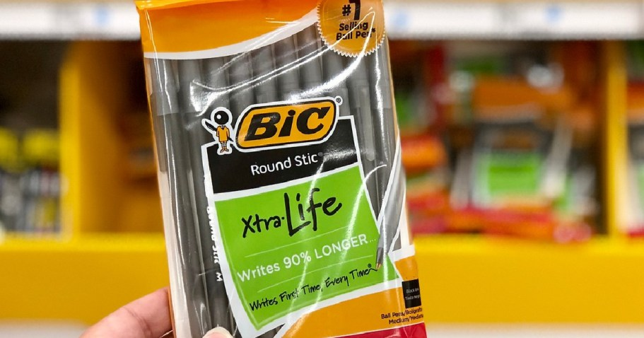 BIC Round Stic Pens 10-Count Just 94¢ Shipped on Amazon (Reg. $4)