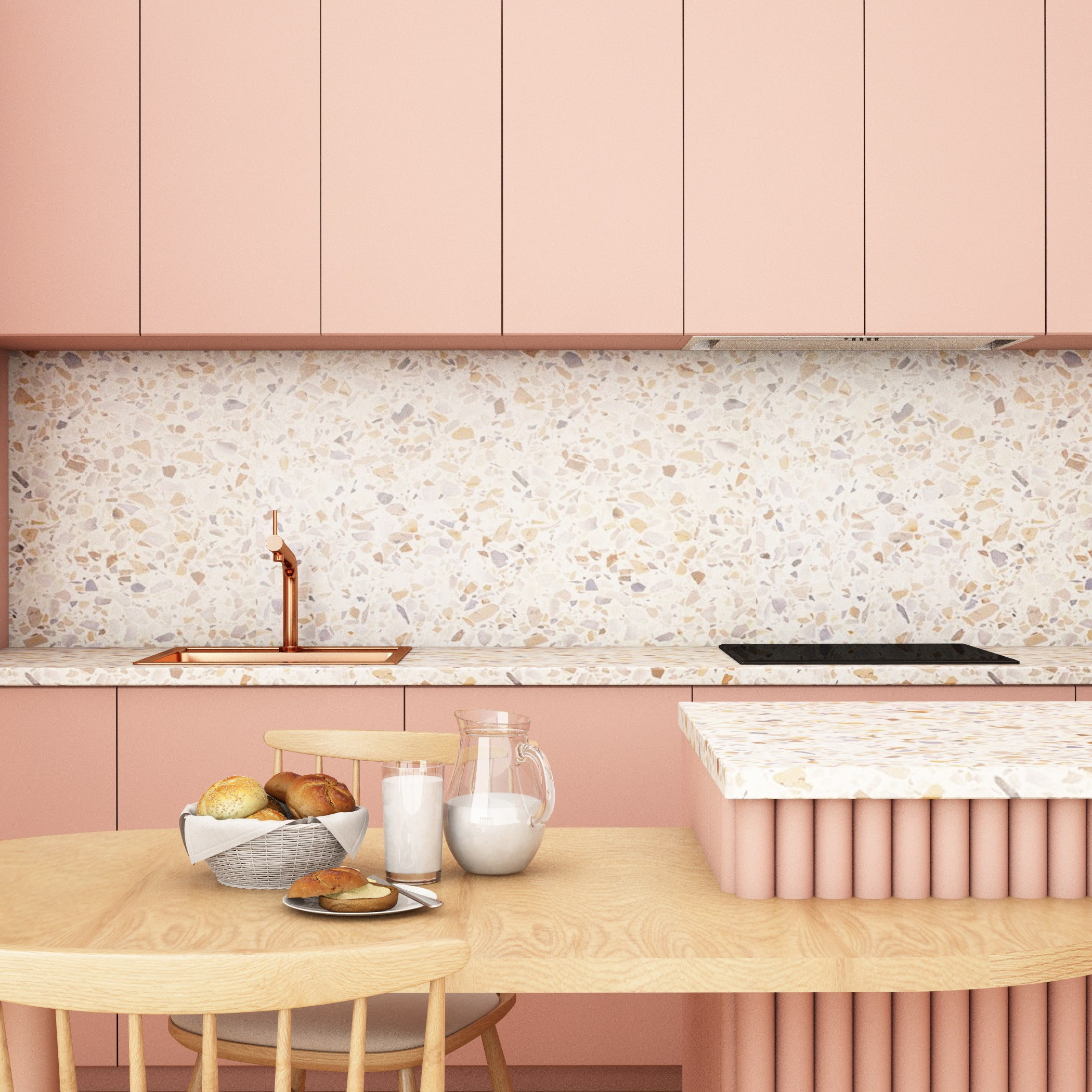 5 DIY Kitchen Countertops That Look Super Legit